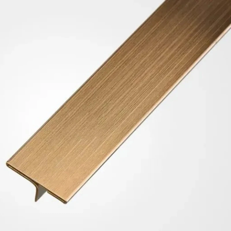 Metal Trimmed Wood Strip